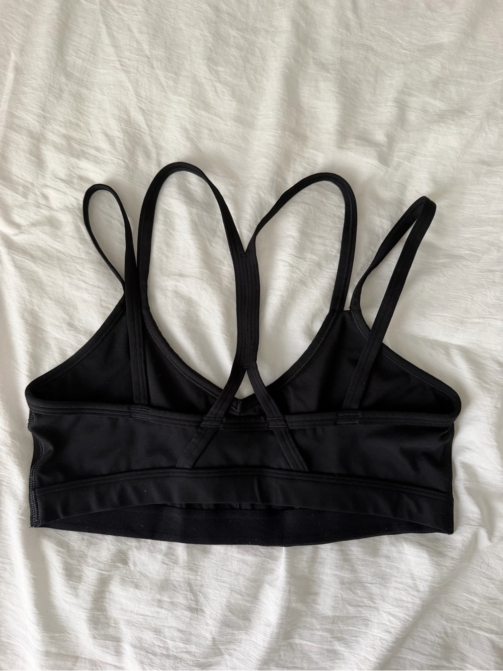 Gymshark Black Double-Strap Seamless Sports Bra - Picture 2 of 2